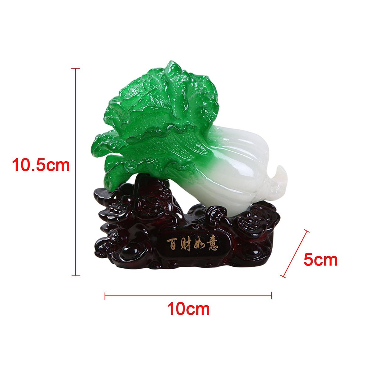 2X Chinese Cabbage Ornaments Good Luck Gifts For Home