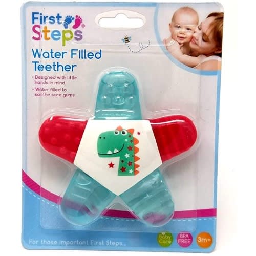 Water Filled Teether Star Dino