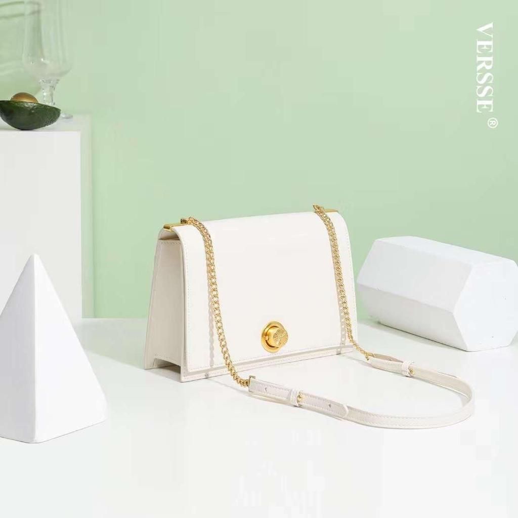 Quality Versse Portable Handbag=White