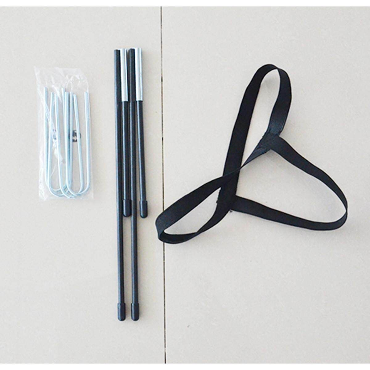 Portable Kid Foldable Football Goal Shot Target 2In1 Dual-Use Net Door Gate