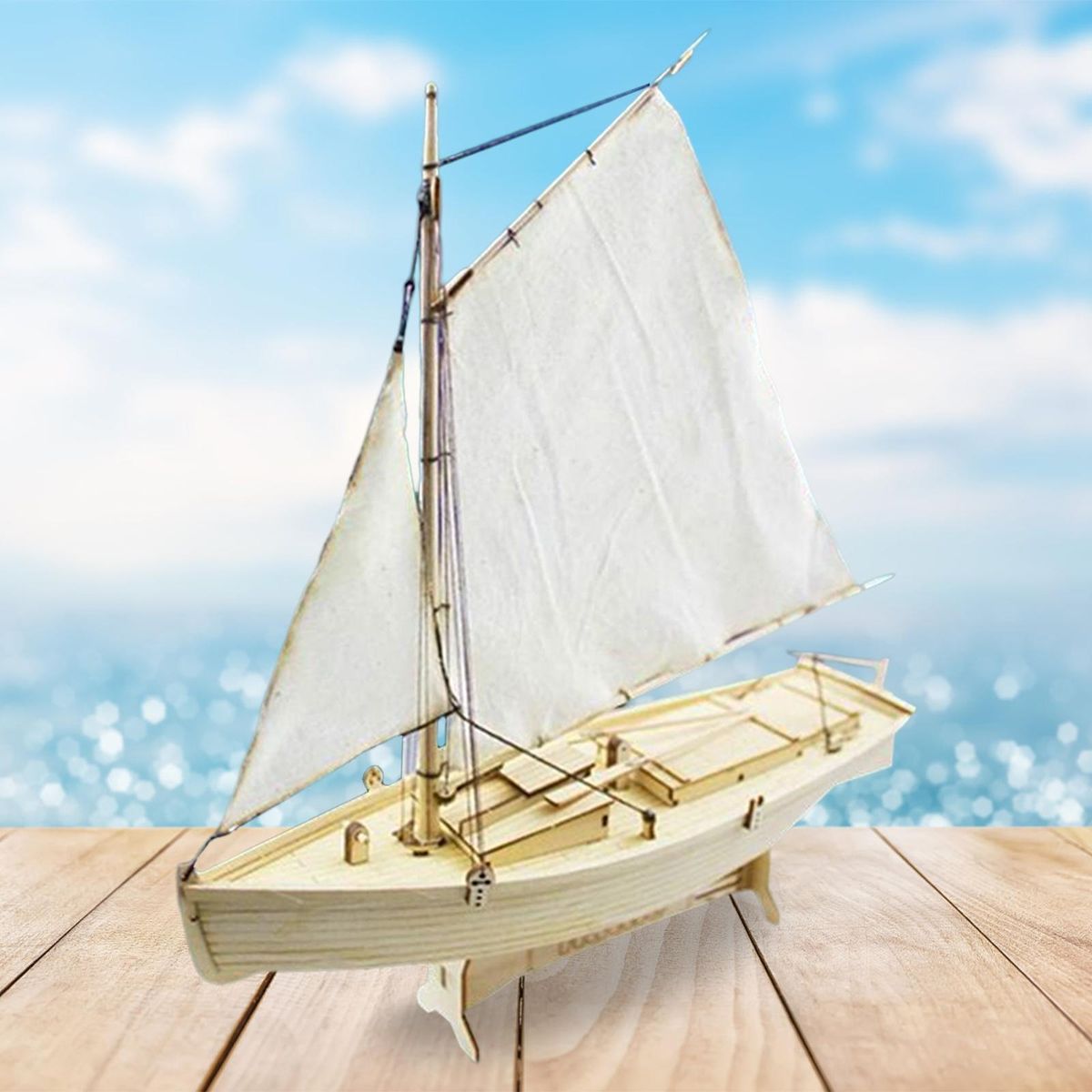 Sailboat Model  DIY Assembling Building  Building Kits
