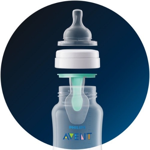 Anti-colic Baby Feeding Bottle With Airfree Vent Gift Set
