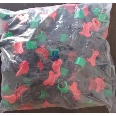 Layflat Offtake Connector With Valve For Drip Irrigation - Pack Of 100 Pieces