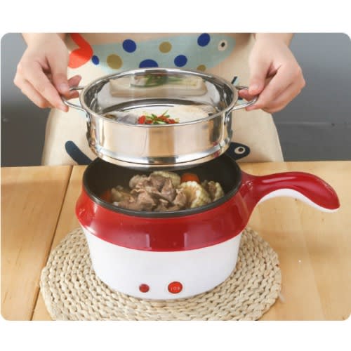 20cm Non Stick Stainless Steel Mini Electric Pot/pan