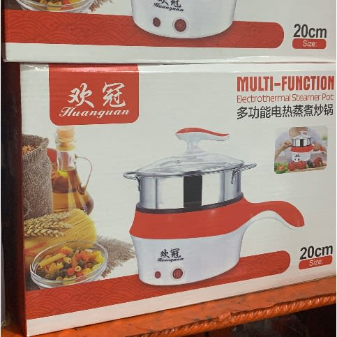 20cm Non Stick Stainless Steel Mini Electric Pot/pan