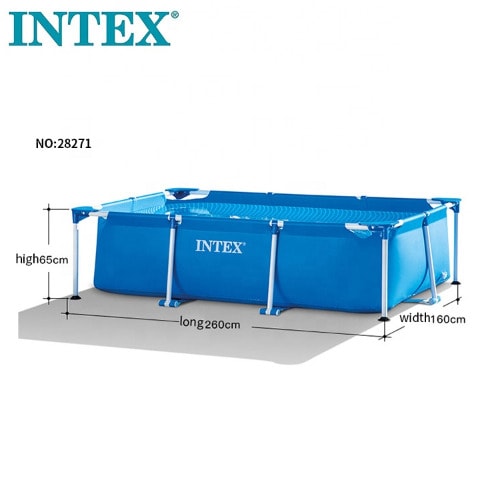 Rectangular Small Family Frame Pool -2.6m X 1.6m X 0.65m