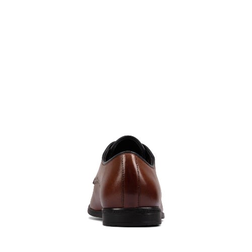 Bampton Park British Tan Leather Shoe