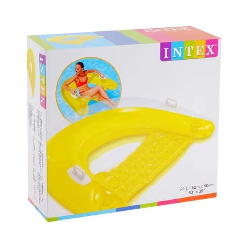 Sit & Float Inflatable Tube Loungers 15.75 x 9.61 x 6.14 inches