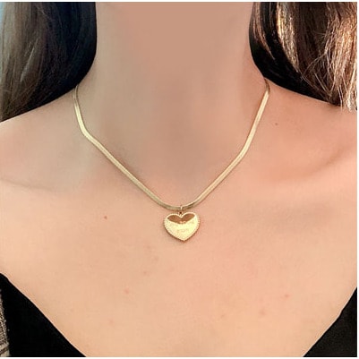 Titanium Steel Love Necklace