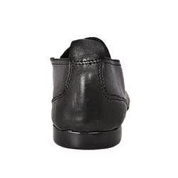 Slip-on With Side Elastic Detail - Black
