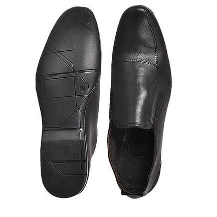 Slip-on With Side Elastic Detail - Black