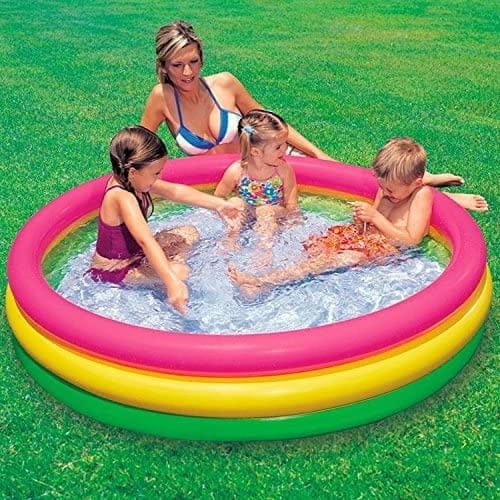 Intex Sunset Glow Baby Pool - Multi Color