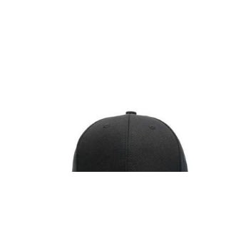 Plain Face Cap - Black