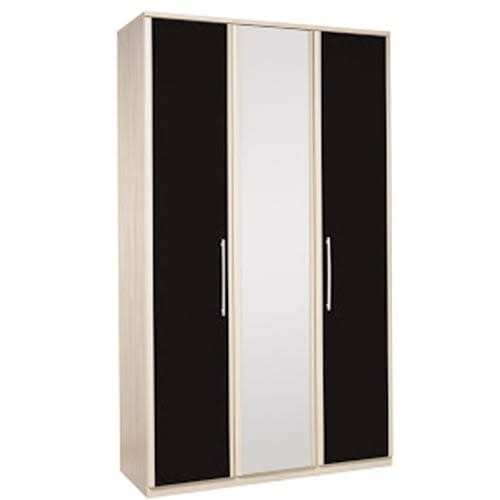3 Doors Wardrobe With Mirror