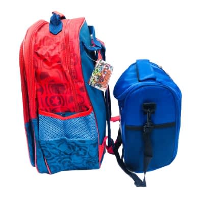 Marvel Avengers Back To School Backpack School Bag With Matching Lunch Bag