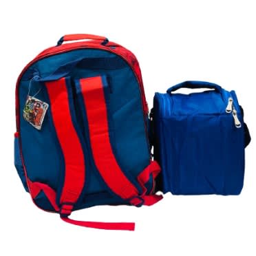 Marvel Avengers Back To School Backpack School Bag With Matching Lunch Bag