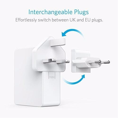 PowerPort 4 Lite - White 4-Port USB Wall Charger