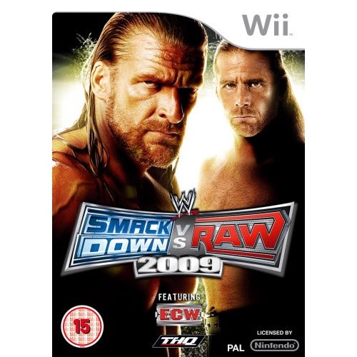 Wwe Smackdown Vs Raw 2009- Nintendo Wii (pal)