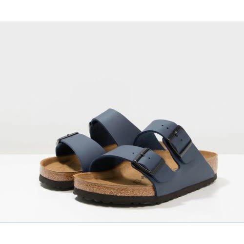 Realwon Buckled Male Slippers - Blue