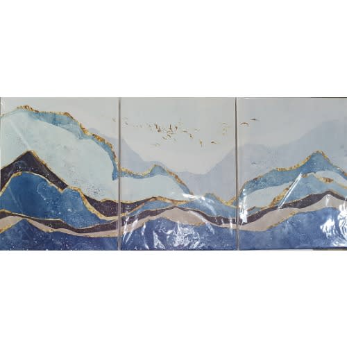 Abstract Canvas Wall Framed Artwork