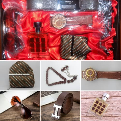 7in1 Men's Gift Set - Brown