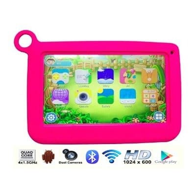 Gtouch Kid's Tablet + Case & Smartwatch - Pink