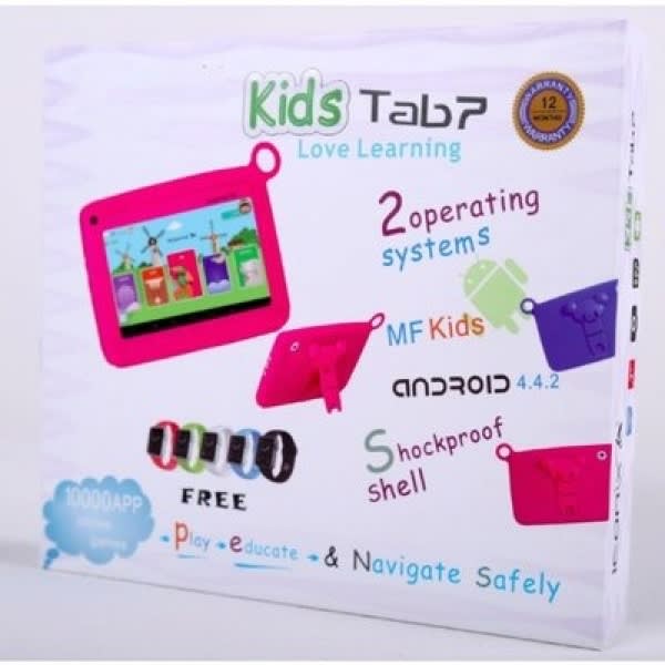 Gtouch Kid's Tablet + Case & Smartwatch - Pink