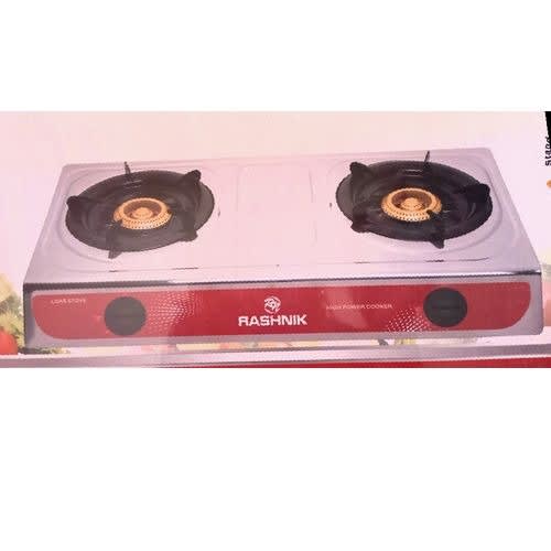 Rashnik Table Top Gas Cooker 2 Burners