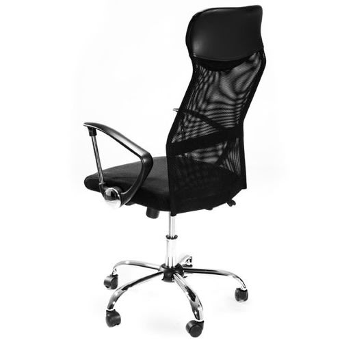 Office Adjustable Chair Mesh High Back Ergonomic Design With Arms
