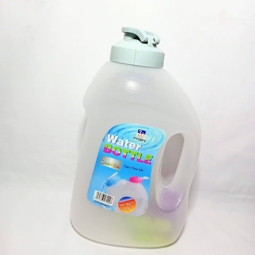 Water Bottle With Reusable Ice Cubes