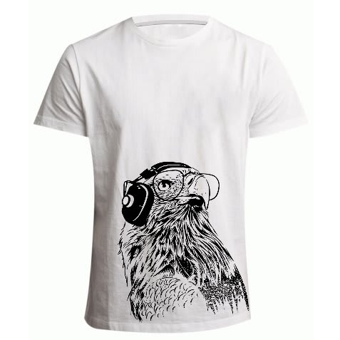 Chrysolite Designs Chilling Print T-Shirt - White