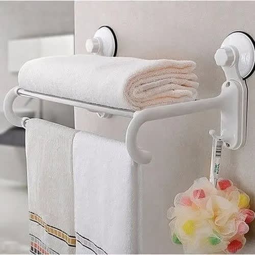 Zagiman Bathroom Multi Towel Shelf/Rail/Rack Hanger Wall Mounted