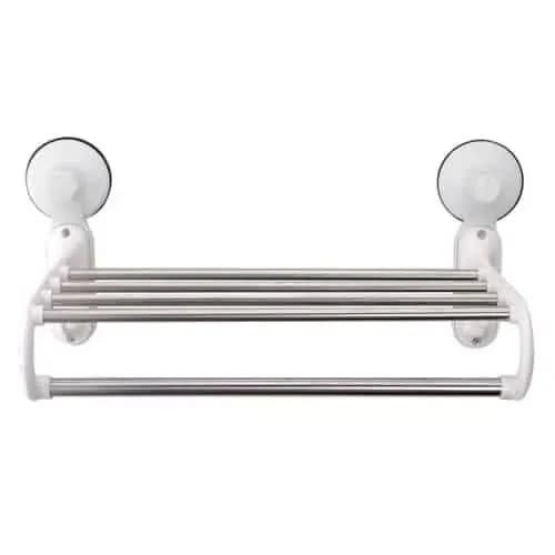 Zagiman Bathroom Multi Towel Shelf/Rail/Rack Hanger Wall Mounted