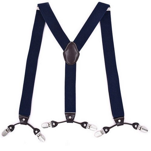 Men Suspender Belt - Blue