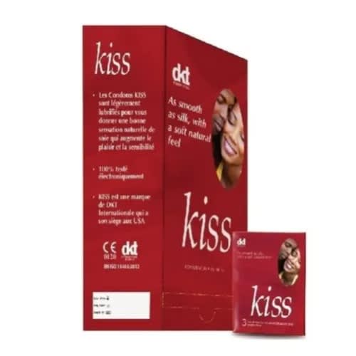 Kiss Condom - 3's By 36 Packs