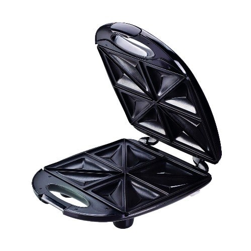 Professional 4 Face Triangular Non-stick Sandwich And Waffle Maker -1600W