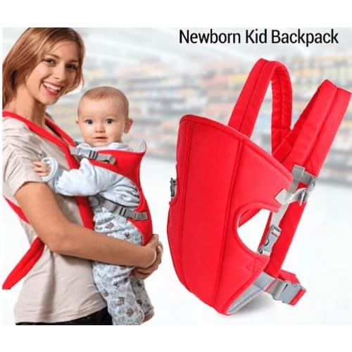 Infant Breathable Mesh Carrier -front And Back Holder With Lumbar Support