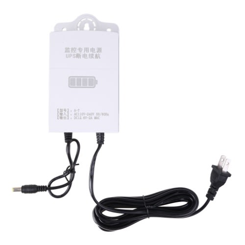 12V Mini UPS With Surge For Router Security Camera