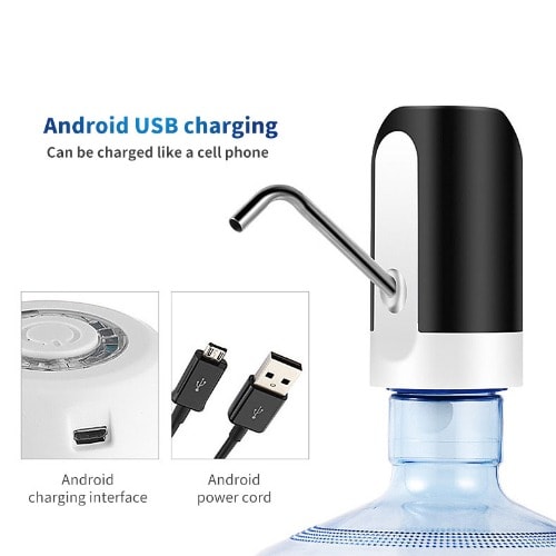 Rechargeable Water Dispenser, Water Bottles Suction Unit