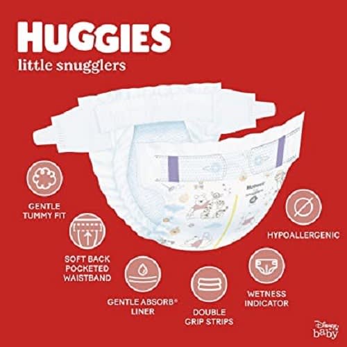 Baby Diapers Size Newborn -128 Ct