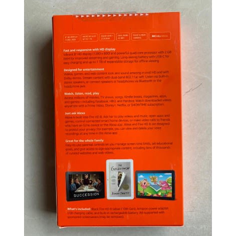 Fire Hd 8 Tablet - 8" Hd Display - 32 GB - Latest Edition - 2020