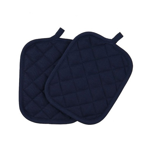 Kitchen Towel, Oven Mitt & Pot Holder Kitchen Set 5 Pack - Navy