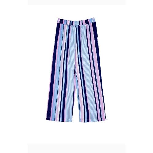 Girls Striped Palazzo Flared Pant- Multi (from 7- 16yrs)