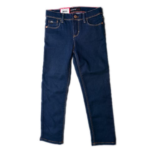 Girls Skinny Rinse Jeans - Blue