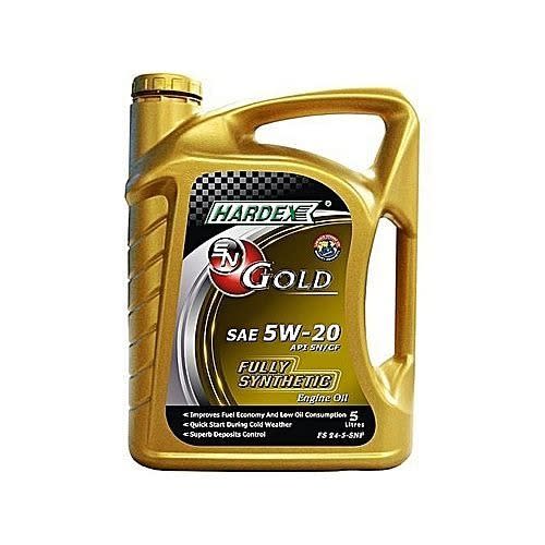 Fully Synthetic Engine Oil Sae 5w-20 - api Sn/cf - 5 Liters