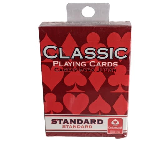 Classic Playing Cards Standard 52 Card Deck