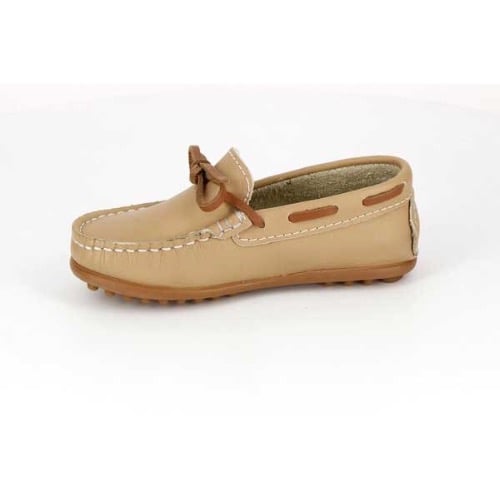 Pablosky Boys Moccassin Shoe - Brown