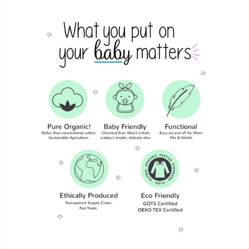 Pure Organic Sleep N Play Baby Boy Pyjamas Sleeper 3pcs