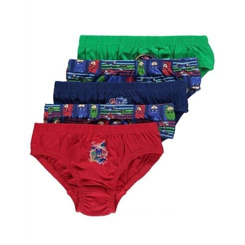 Boys Briefs Pants Underwear - 5Pcs