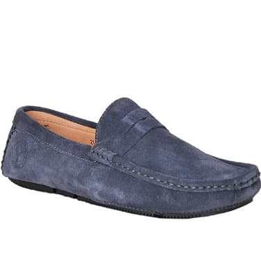 Suede Loafers